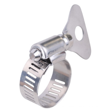 Hose Clamp with Thumb Screw